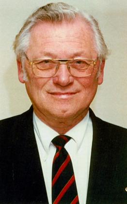 Albert Suermondt (1925-2005), foto van het bidprentje.