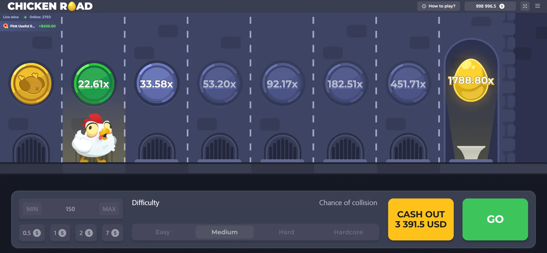 Chicken Road mobiel spelen - altijd en overal Chicken Road mobiel spelen